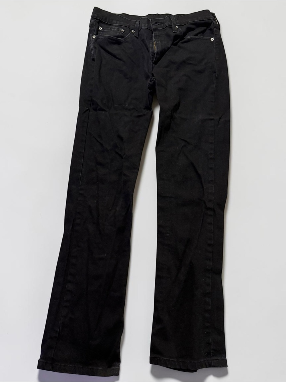 Levi's Slim Straight Black Jeans